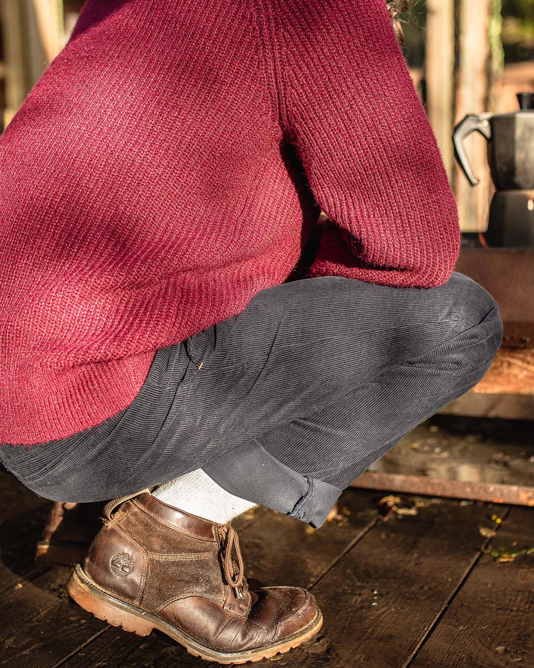 Adventurer Cord Trouser - Deep Navy - Image 5