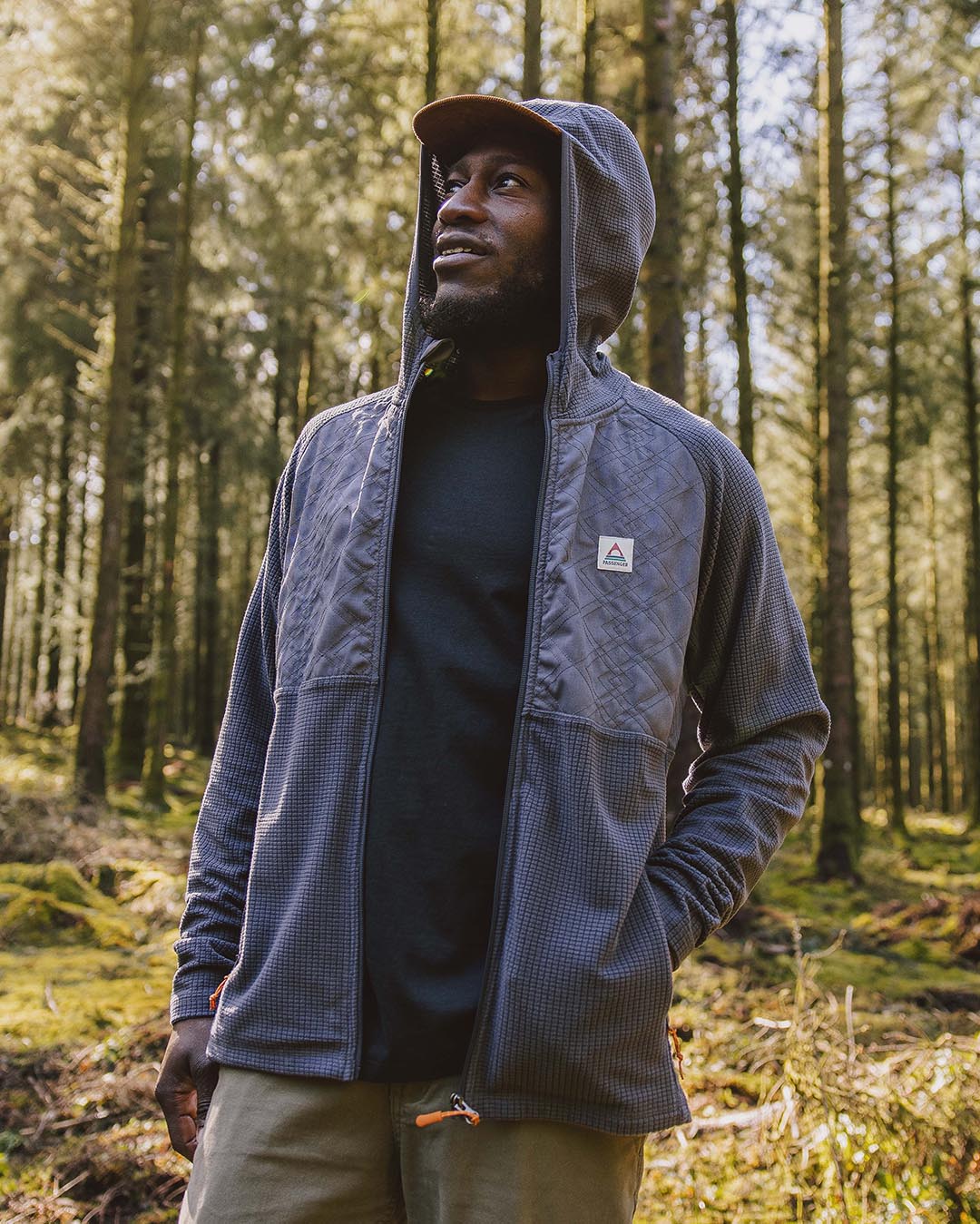 Beyond Full Zip Fleece - Charcoal - Image 3