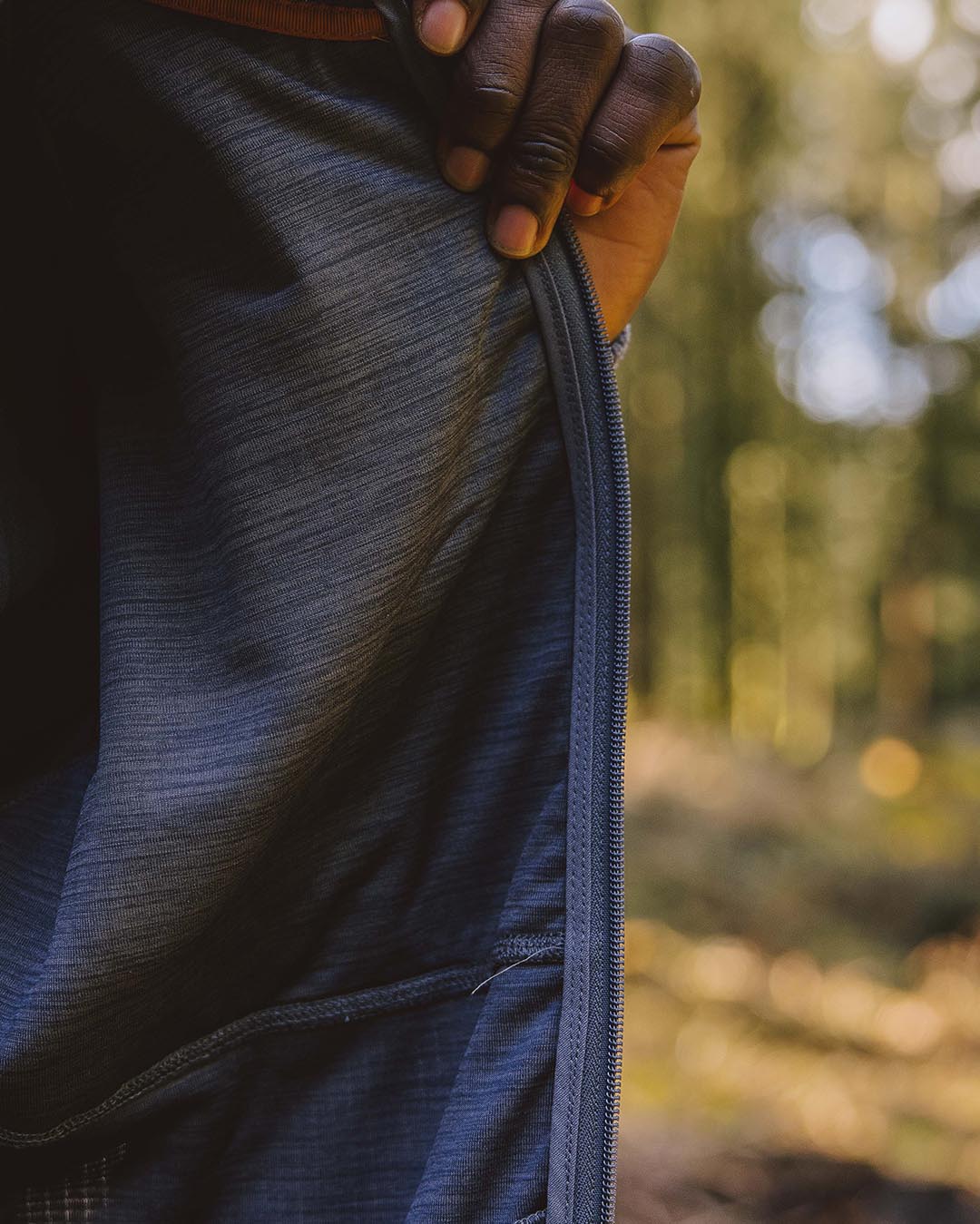 Beyond Full Zip Fleece - Charcoal - Image 4