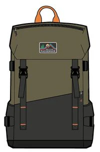 Boondocker 26L Backpack - Black/Khaki - Image 13