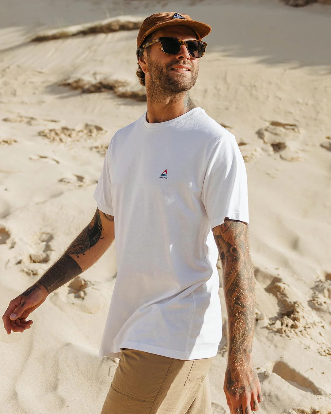 Classic Logo Organic Cotton T-Shirt - White - Image 3