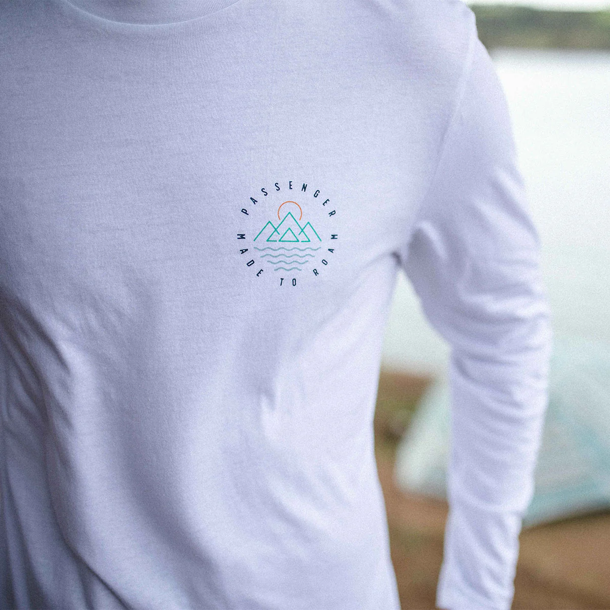 Escapism LS T-Shirt - White - Image 3