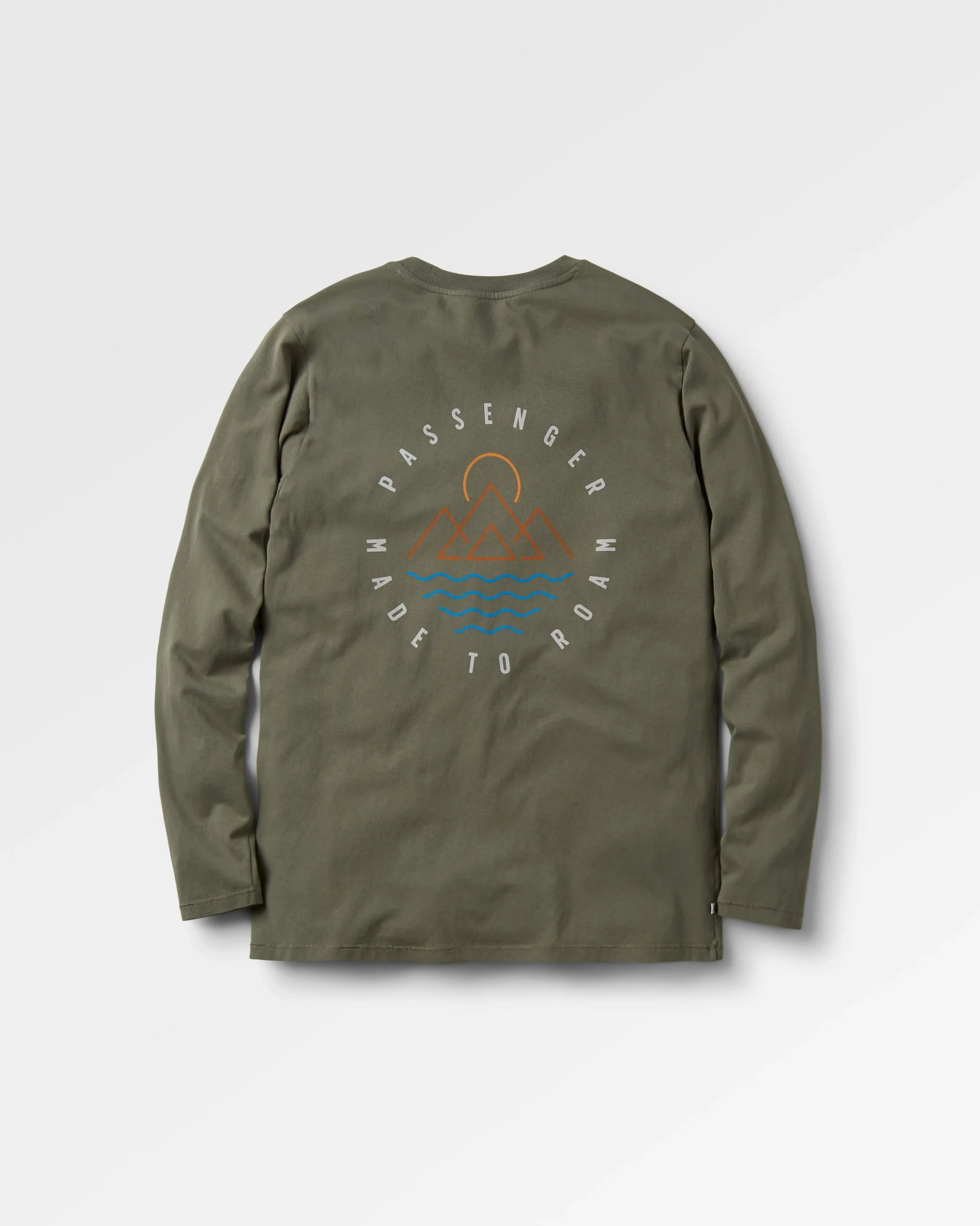 Escapism LS T-Shirt - Dusty Olive - Image 5