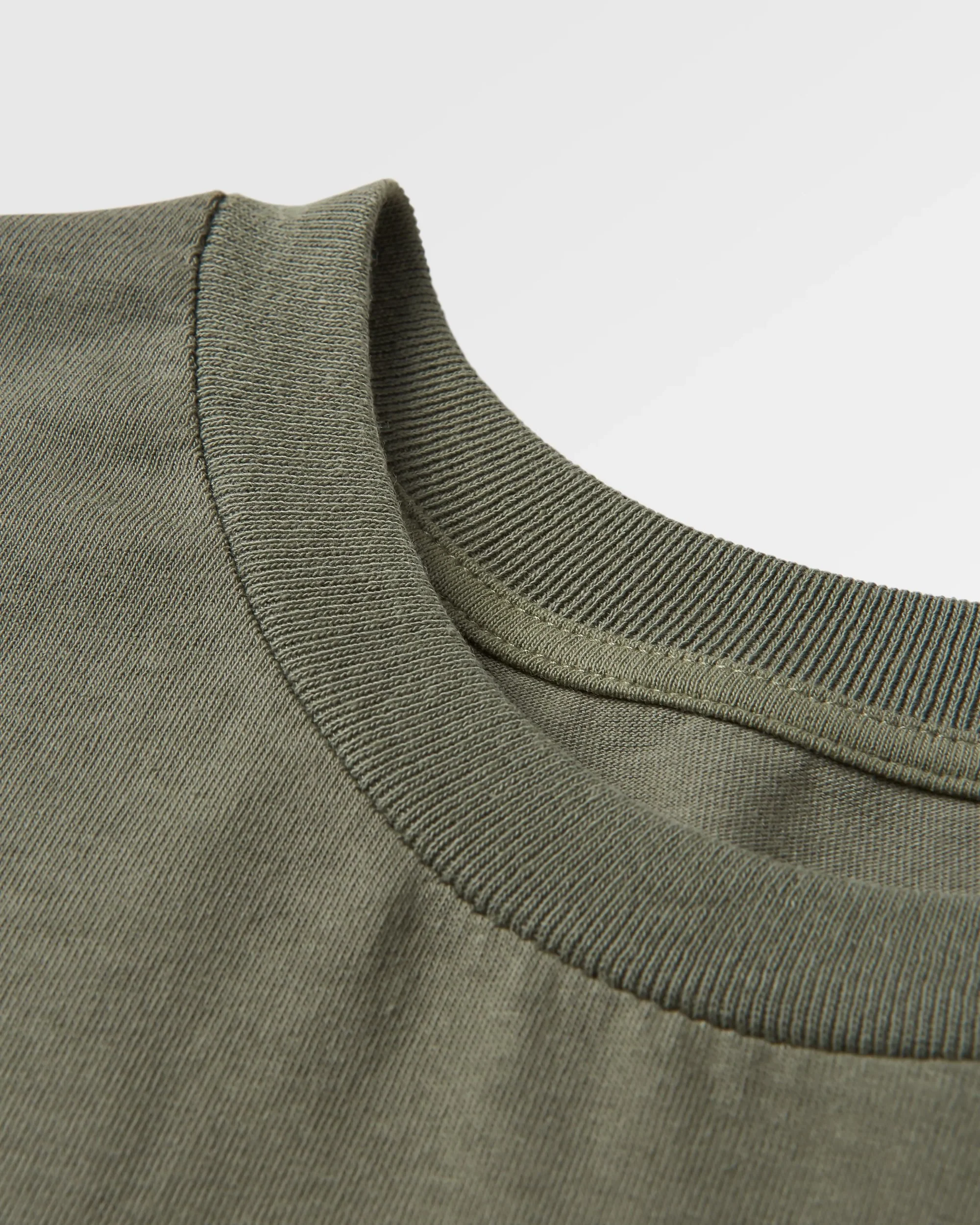 Escapism LS T-Shirt - Dusty Olive - Image 7