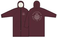 Escapism Sherpa Lined Changing Robe - Windsor Wine - Image 14