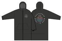 Escapism Towel Lined Changing Robe - Black - Image 16