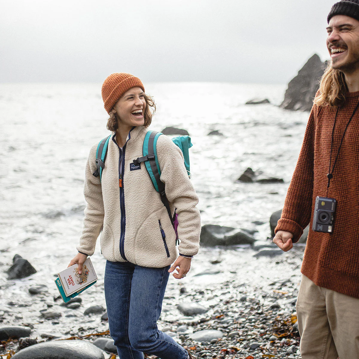 Fairbanks Full Zip Sherpa Fleece - Oatmeal - Image 8