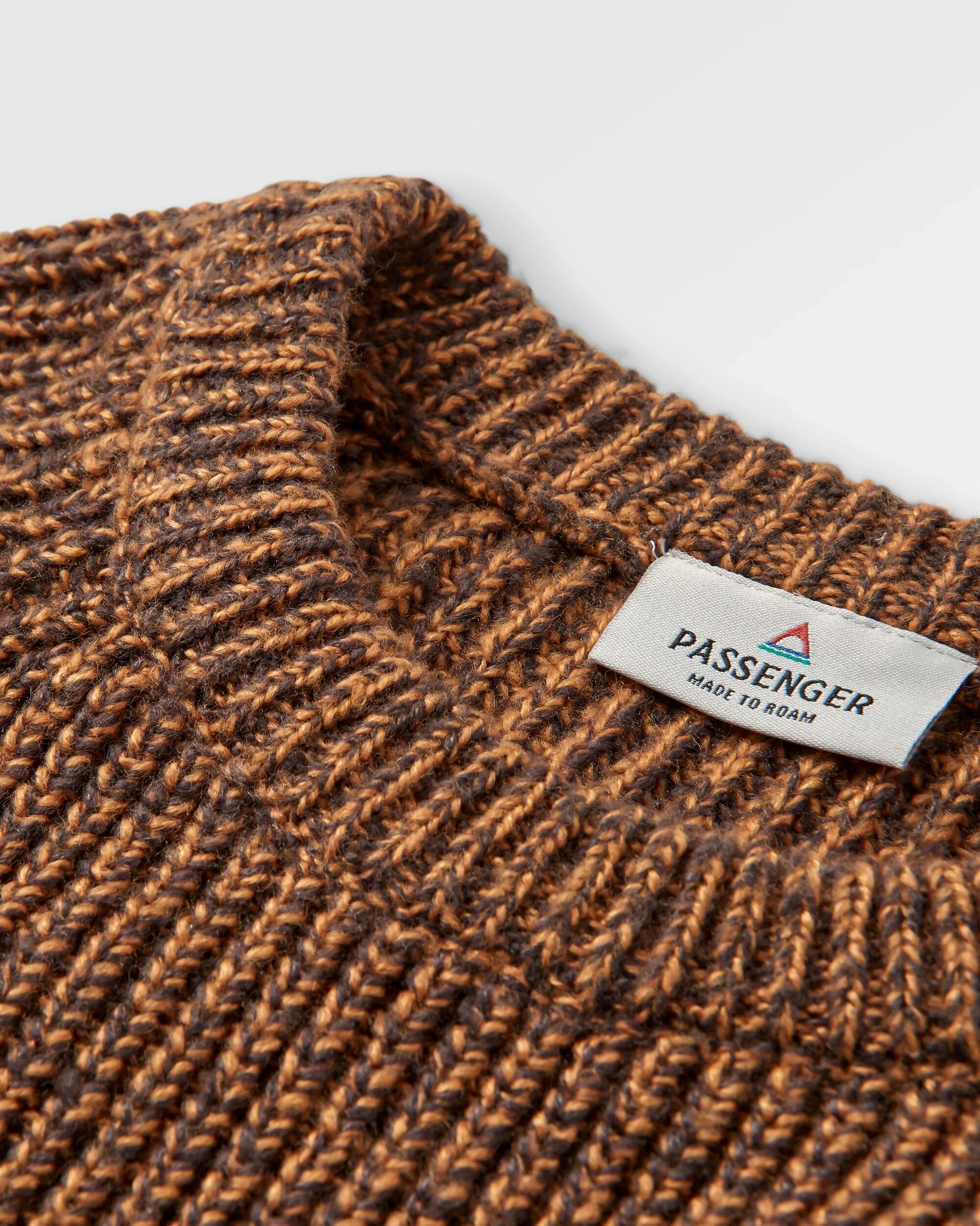 Fog Knitted Jumper - Dusty Ochre - Image 6
