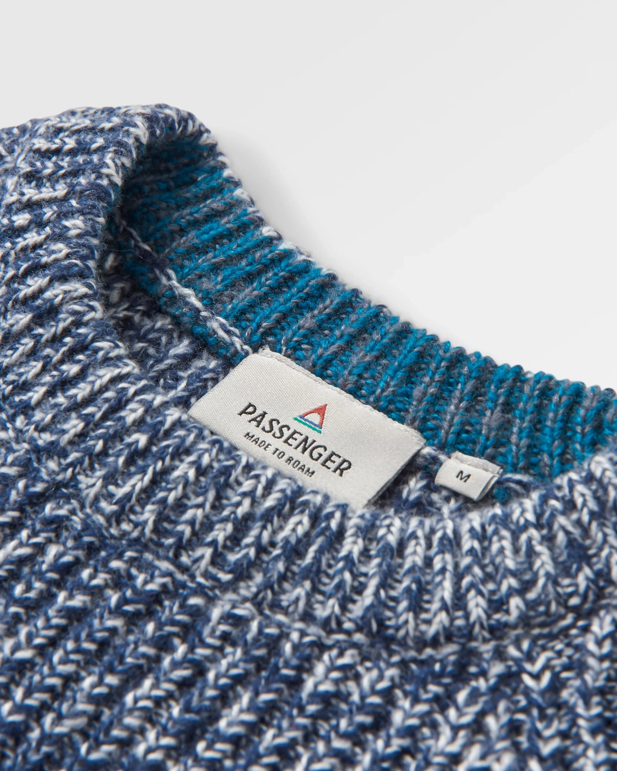 Fog Knitted Jumper - Grey Marl - Image 9