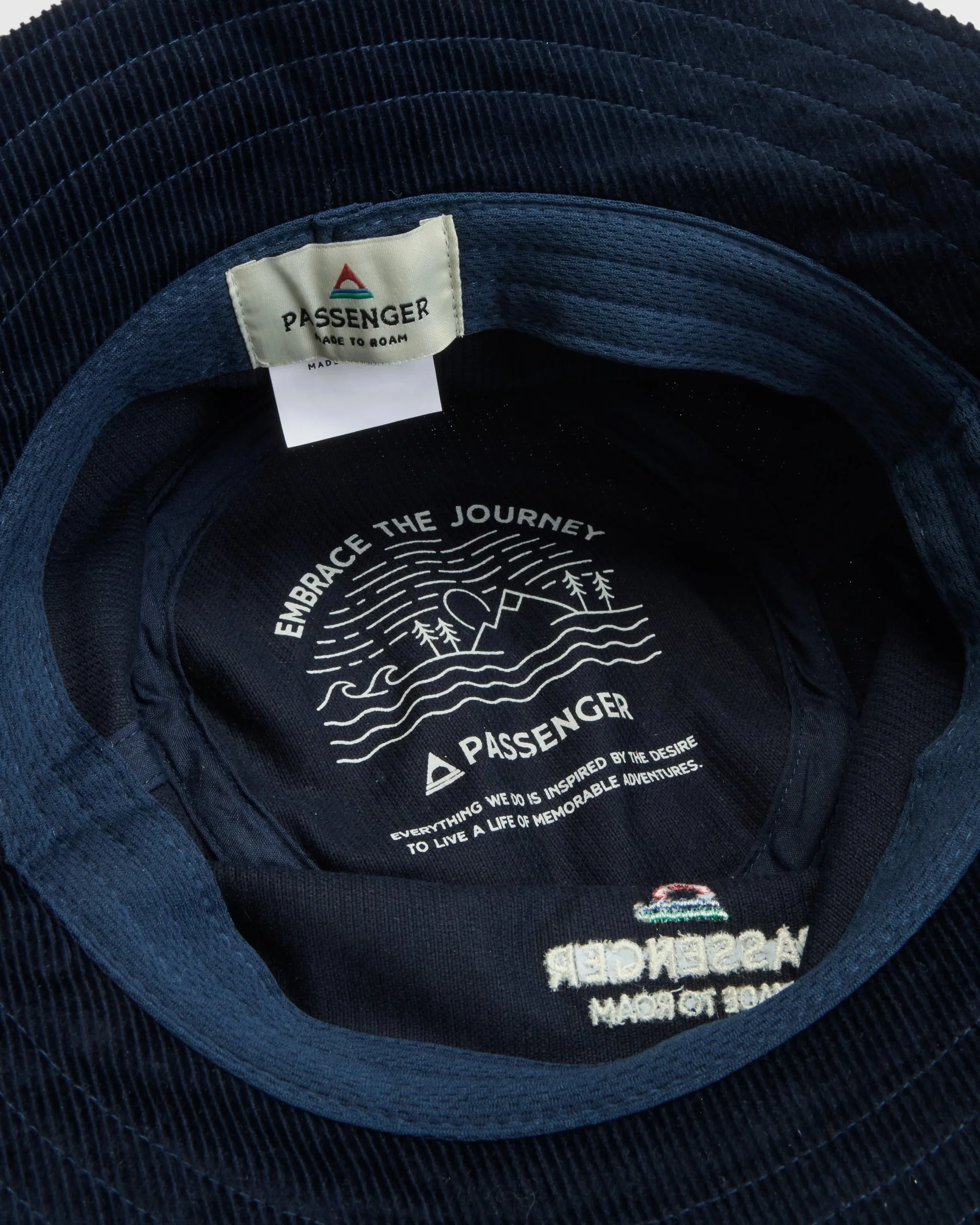 Forest Cord Bucket Hat - Deep Navy - Image 9