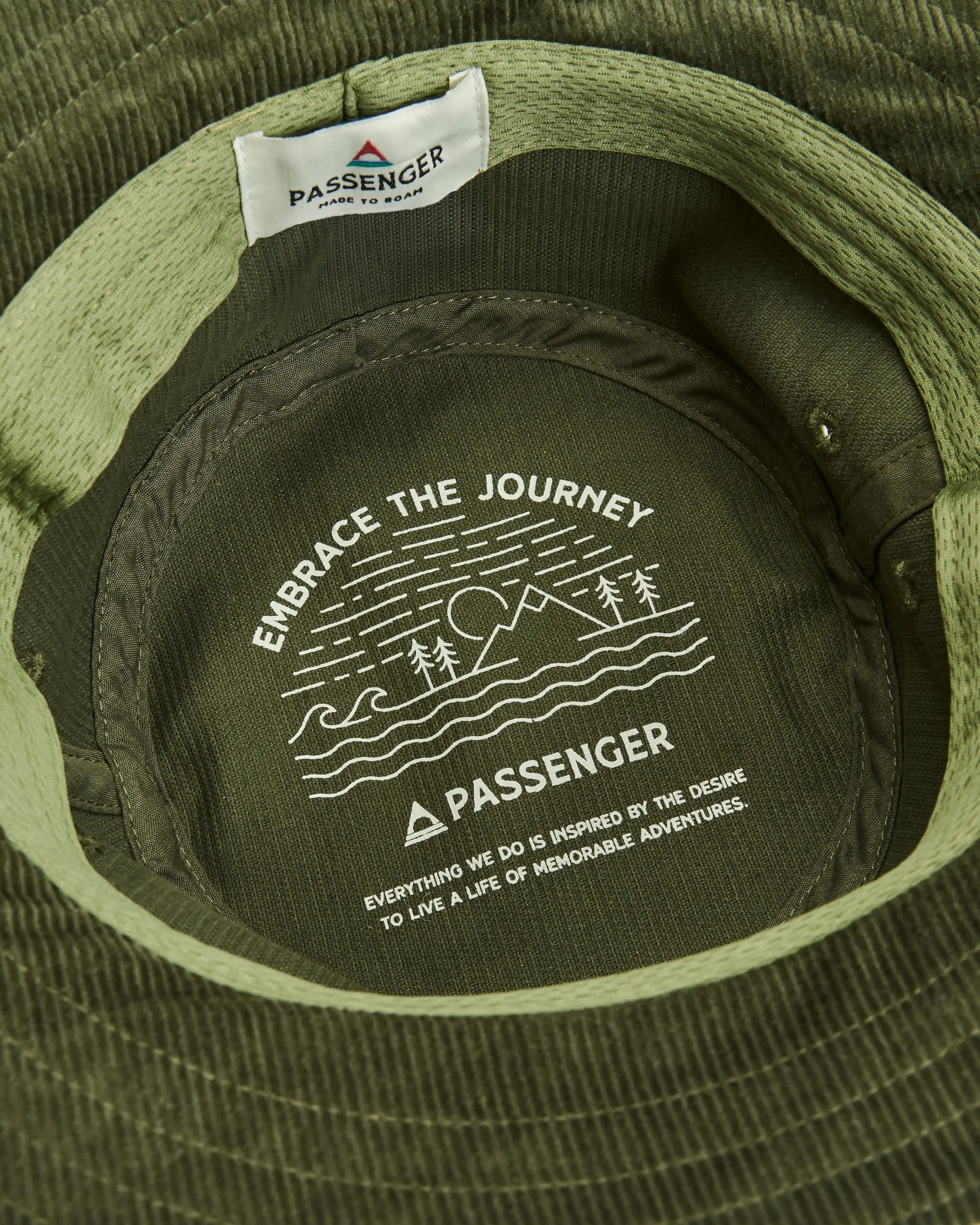 Forest Cord Bucket Hat - Khaki - Image 13