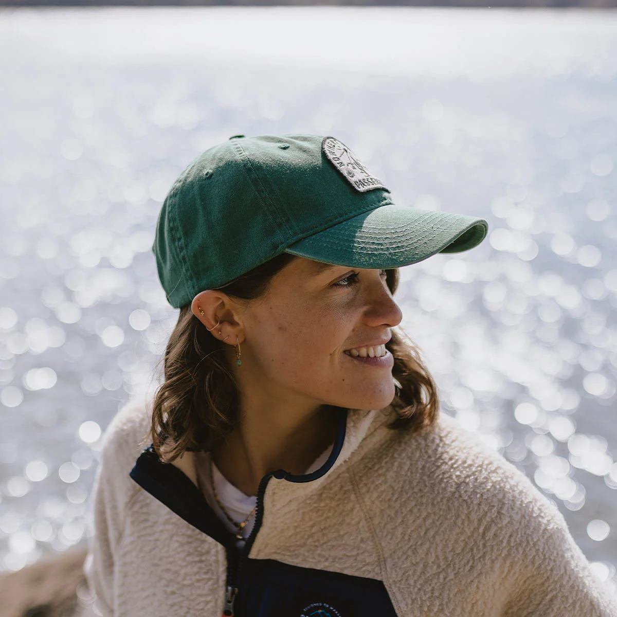 Hazy Snapback Cap - Dark Ivy - Image 3