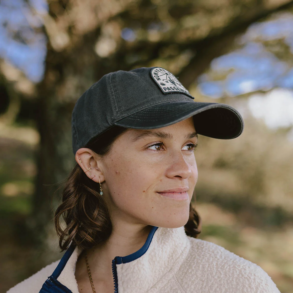 Hazy Snapback Cap - Faded Black - Image 3