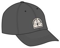 Hazy Snapback Cap - Faded Black - Image 9