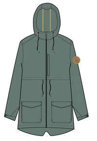 Heather Lightweight Anorak - Dark Ivy - Image 10