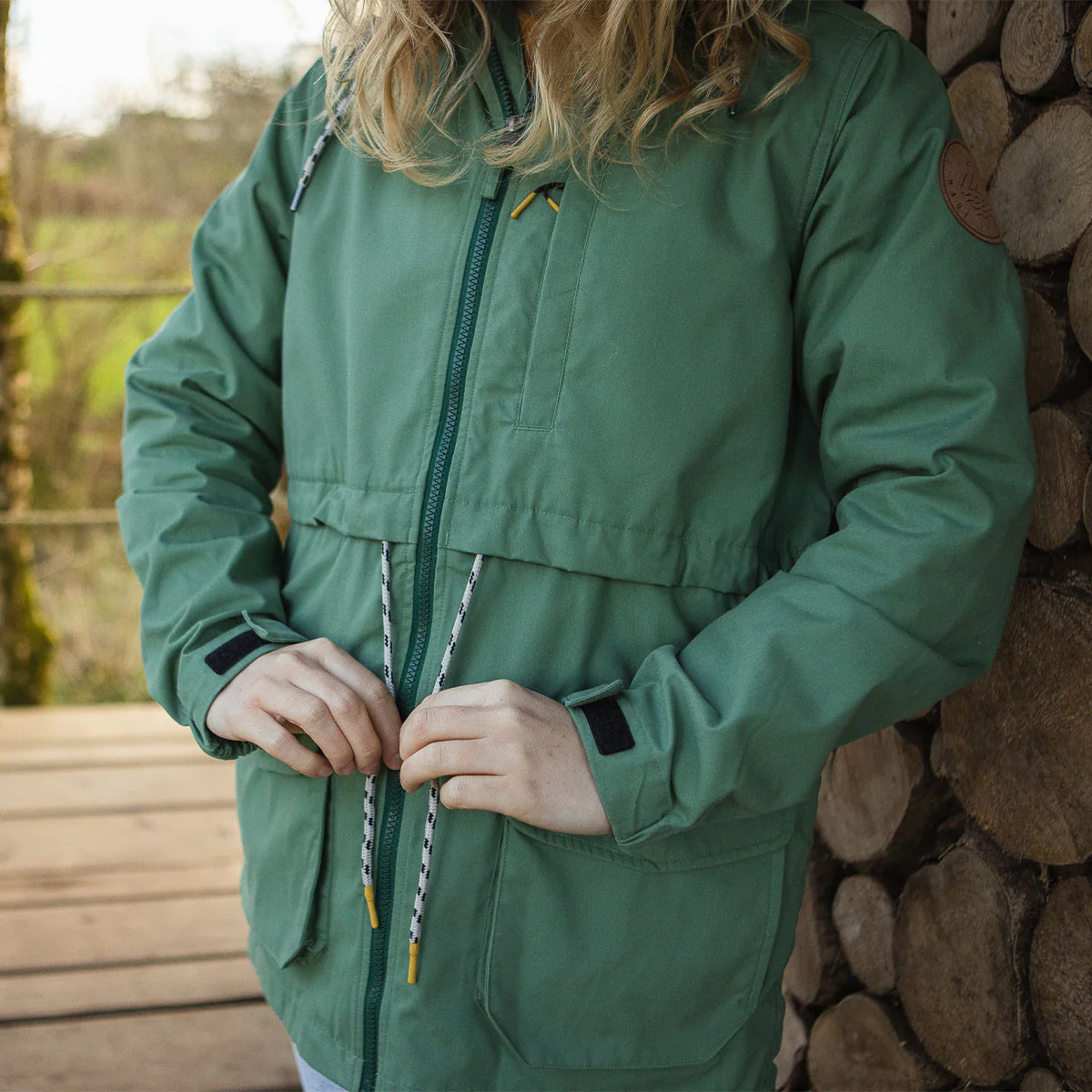 Heather Lightweight Anorak - Dark Ivy - Image 7