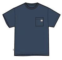 Heritage Organic Relaxed Fit T-Shirt - Dark Denim - Image 11