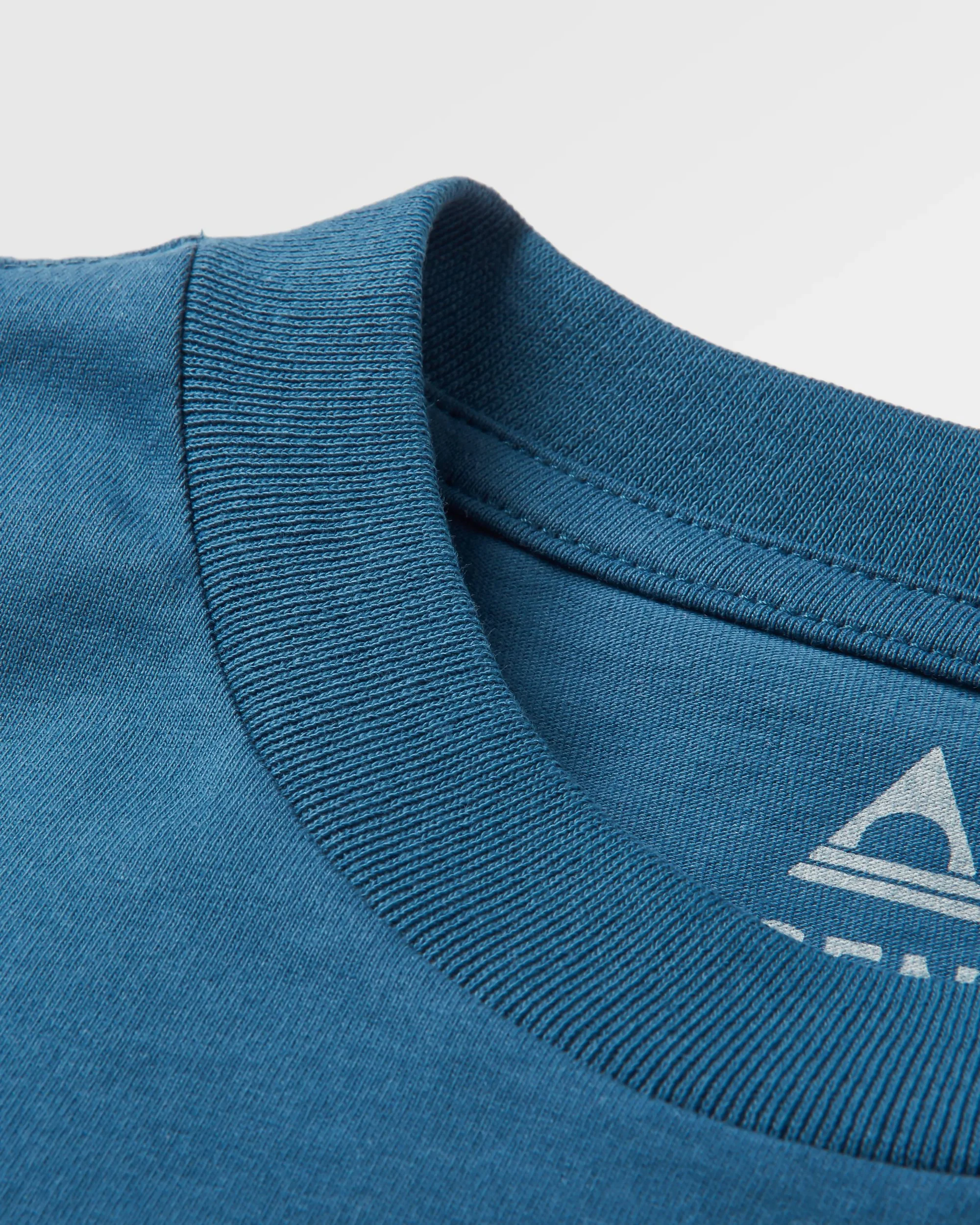 Heritage Organic Relaxed Fit T-Shirt - Dark Denim - Image 7