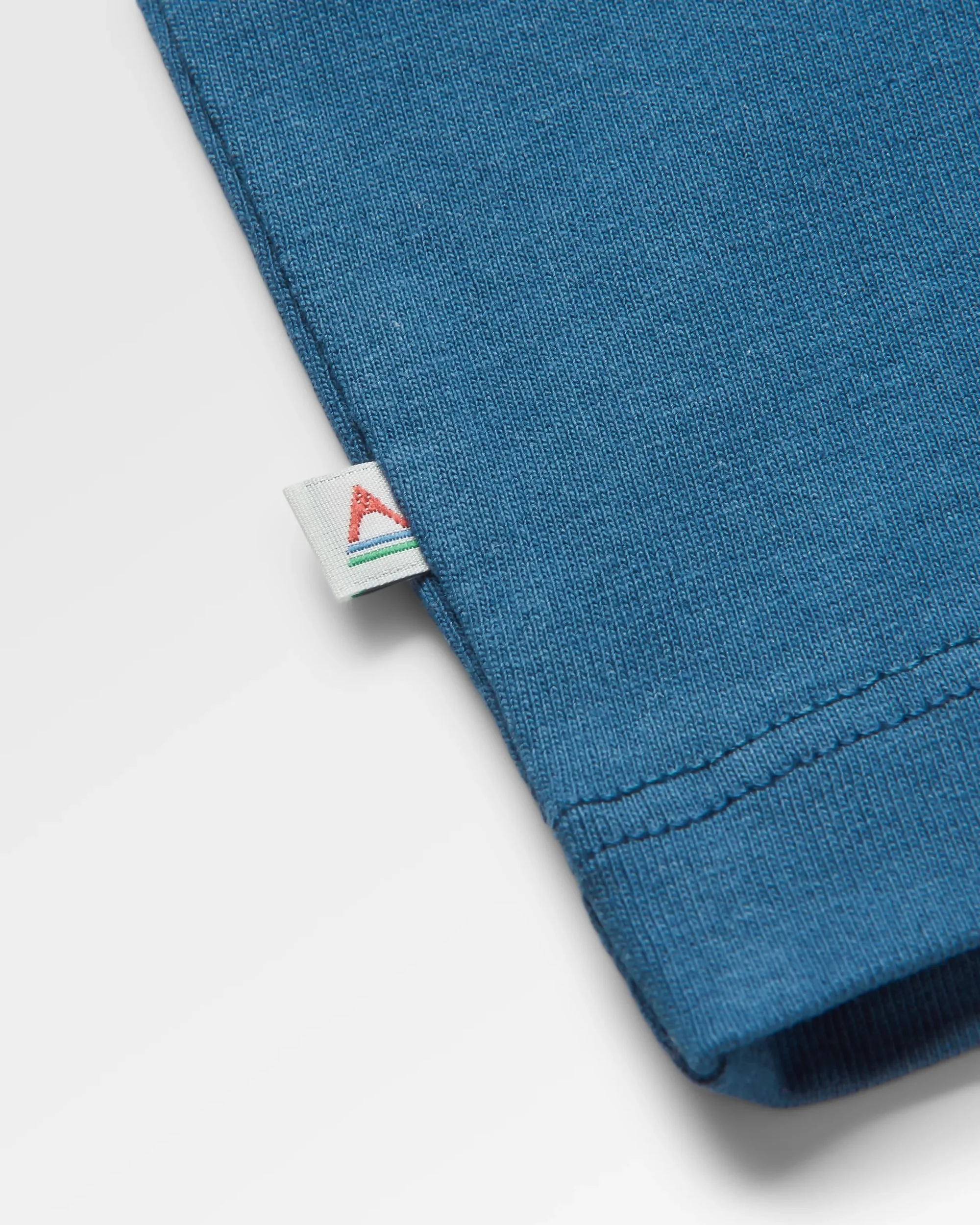 Heritage Organic Relaxed Fit T-Shirt - Dark Denim - Image 8