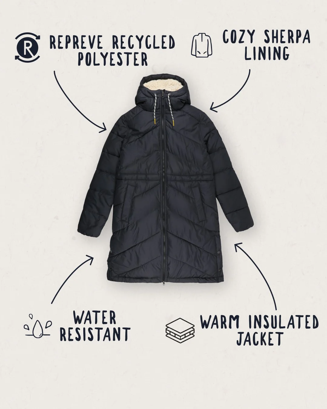 Kinsey Jacket - Black - Image 3