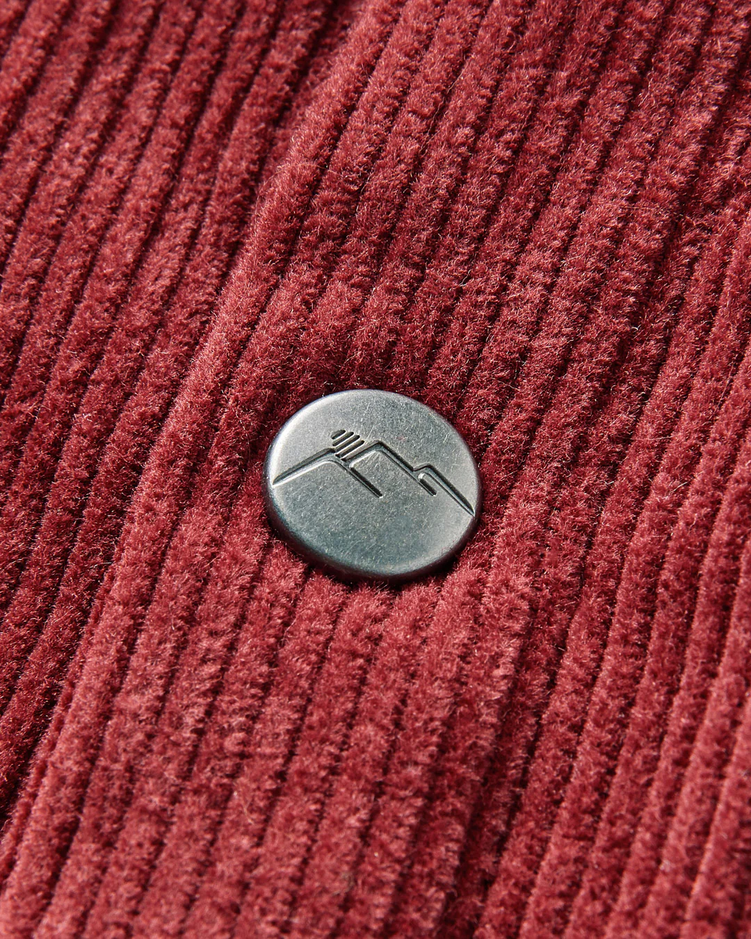 Kodiak Sherpa Lined Cord Overshirt - Russet Brown - Image 16