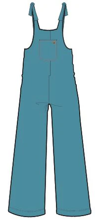 Lazy Day Dungarees - Ocean Blue - Image 12