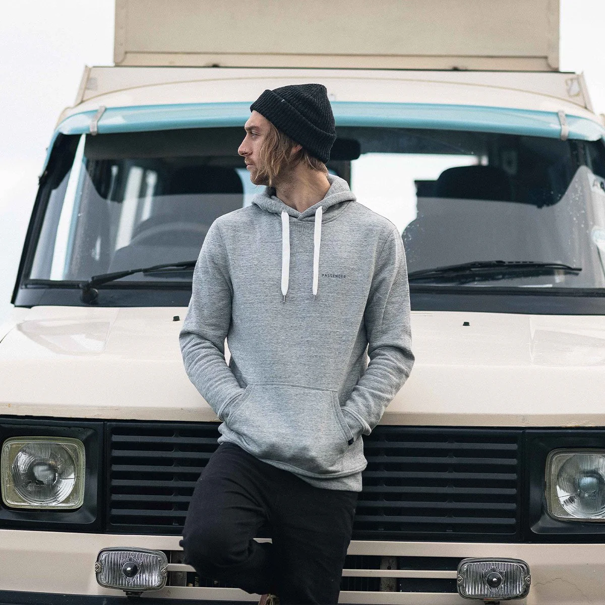 Made To Roam Hoodie - Grey Marl - Image 4