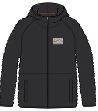 North Coast Full Zip Sherpa Fleece - Black - Image 7