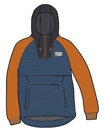 Ocean Insulated Anorak - Ensign Blue - Image 12