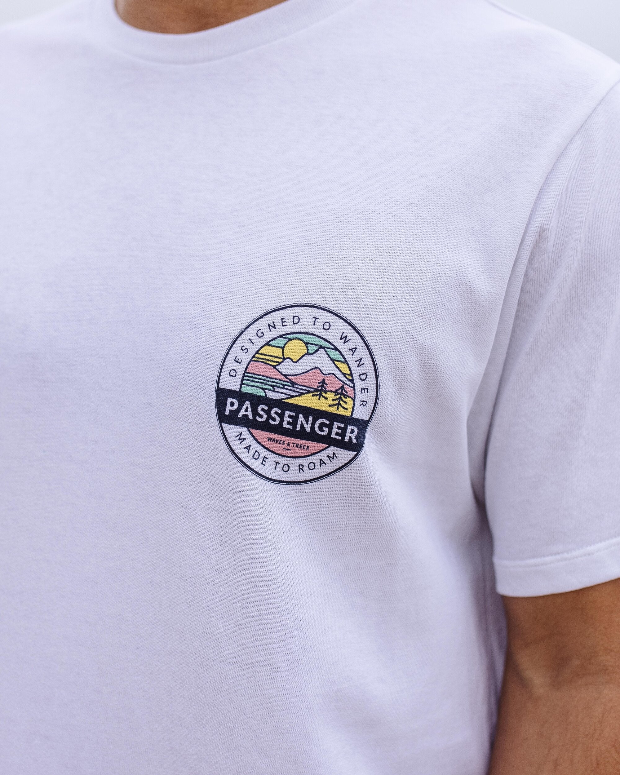 Odyssey Organic Cotton T-Shirt - White - Image 5