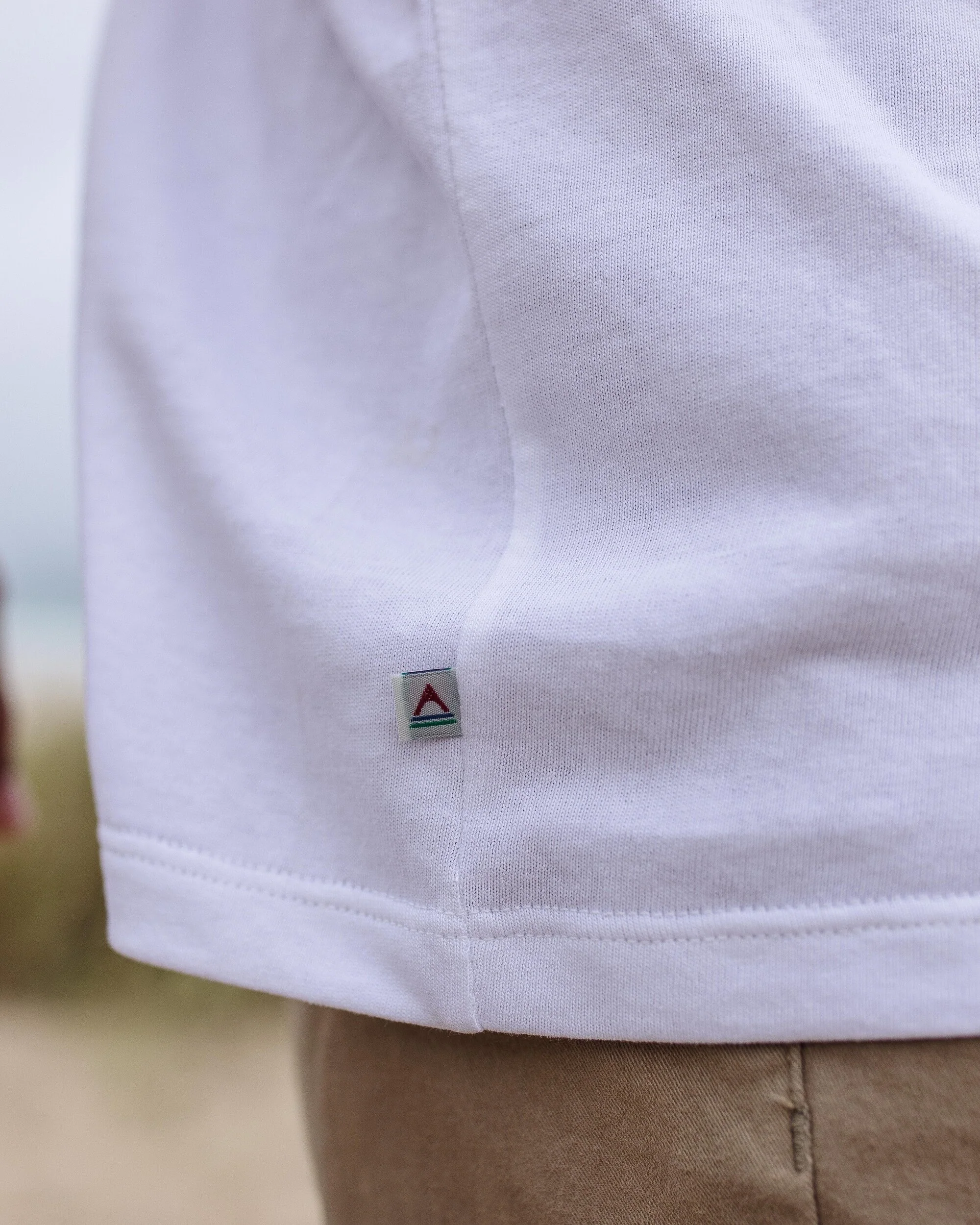 Odyssey Organic Cotton T-Shirt - White - Image 7