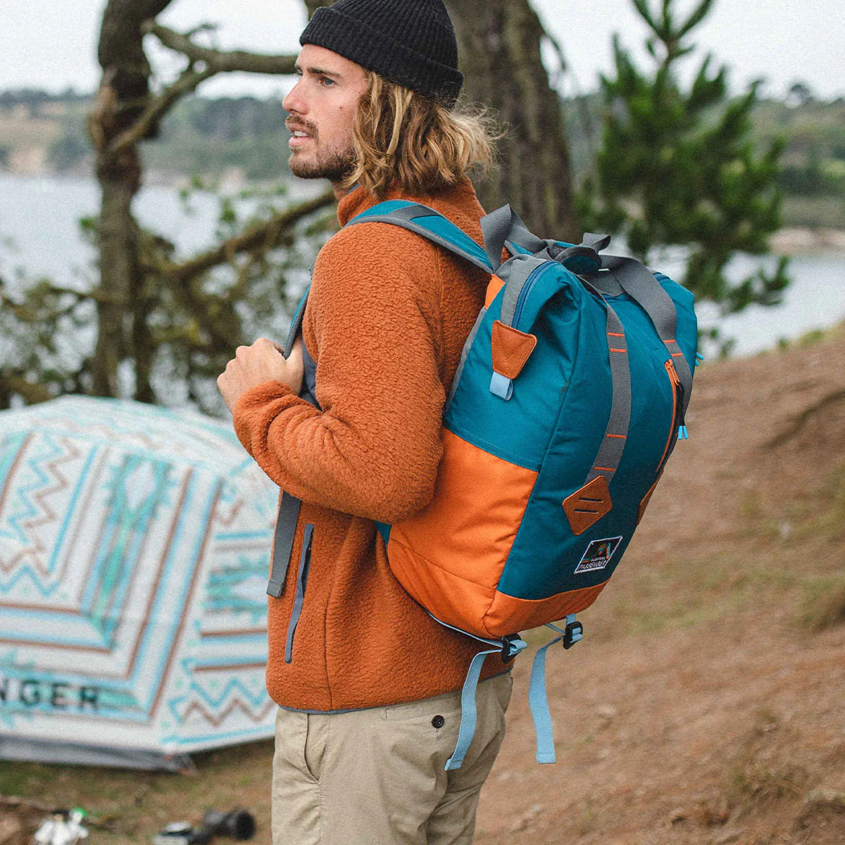 Offgrid 1/4 Zip Sherpa Fleece - Glazed Ginger - Image 7