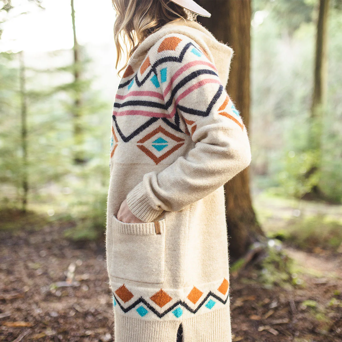 Palumbo Hooded Cardigan - Off White - Image 5