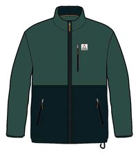 Ridge Full Zip Polar Fleece - Mediterranean/Deep Navy - Image 12