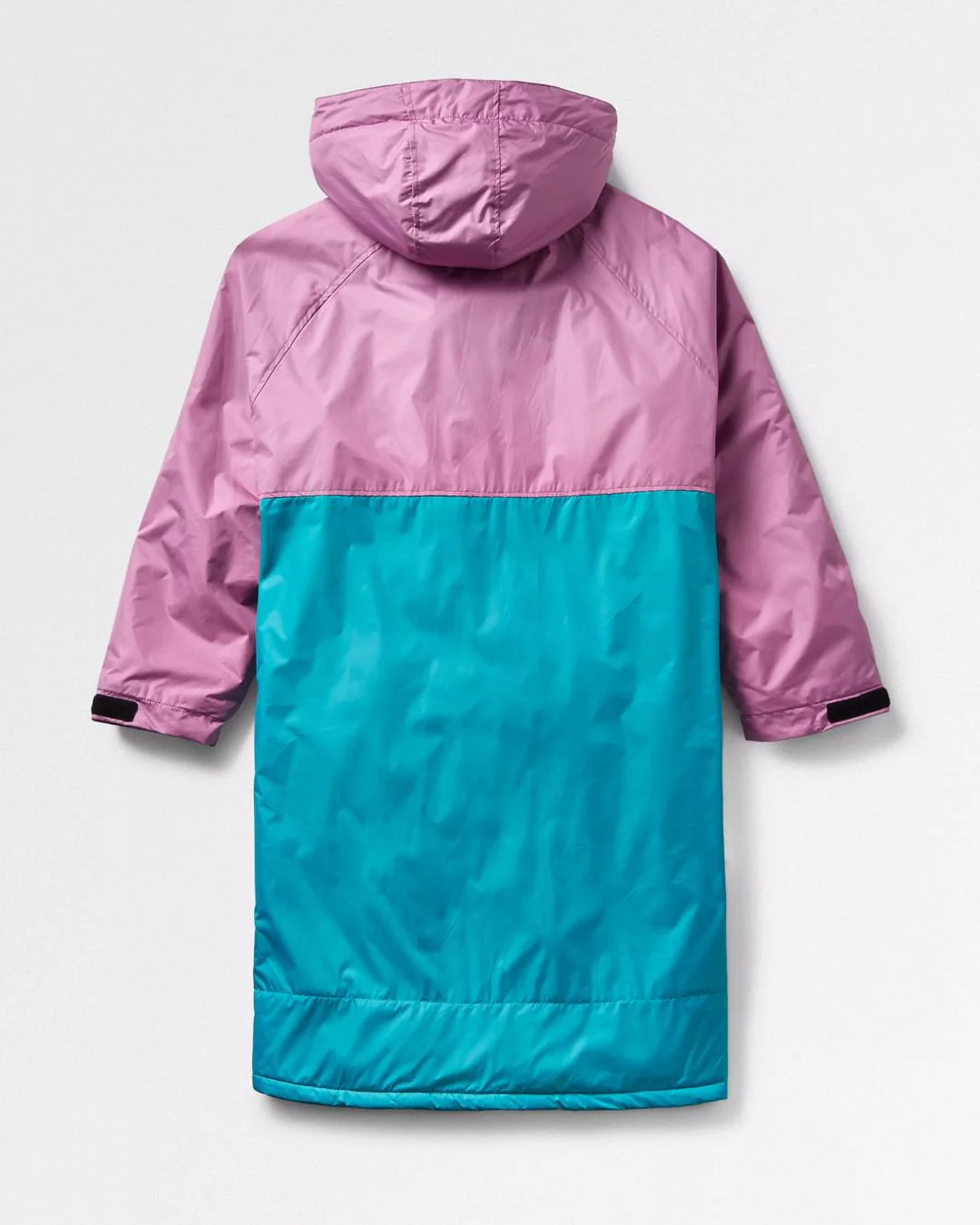 Roaming Sherpa Lined Changing Robe - Viridian Green/Orchid - Image 10