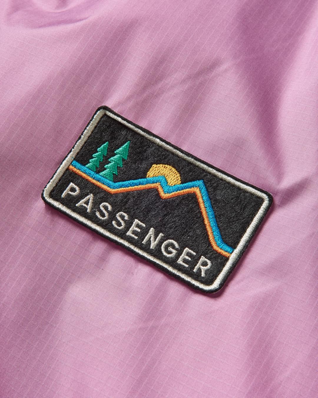 Roaming Sherpa Lined Changing Robe - Viridian Green/Orchid - Image 12