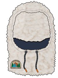 Snowdrift Fleece Hood - Birch - Image 12