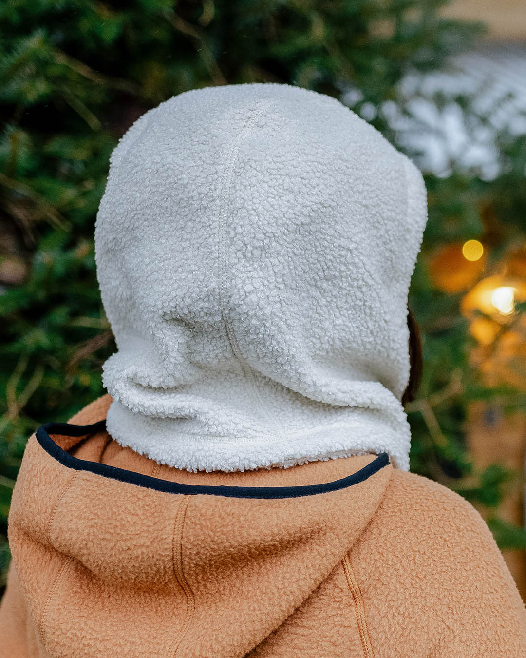 Snowdrift Fleece Hood - Birch - Image 9