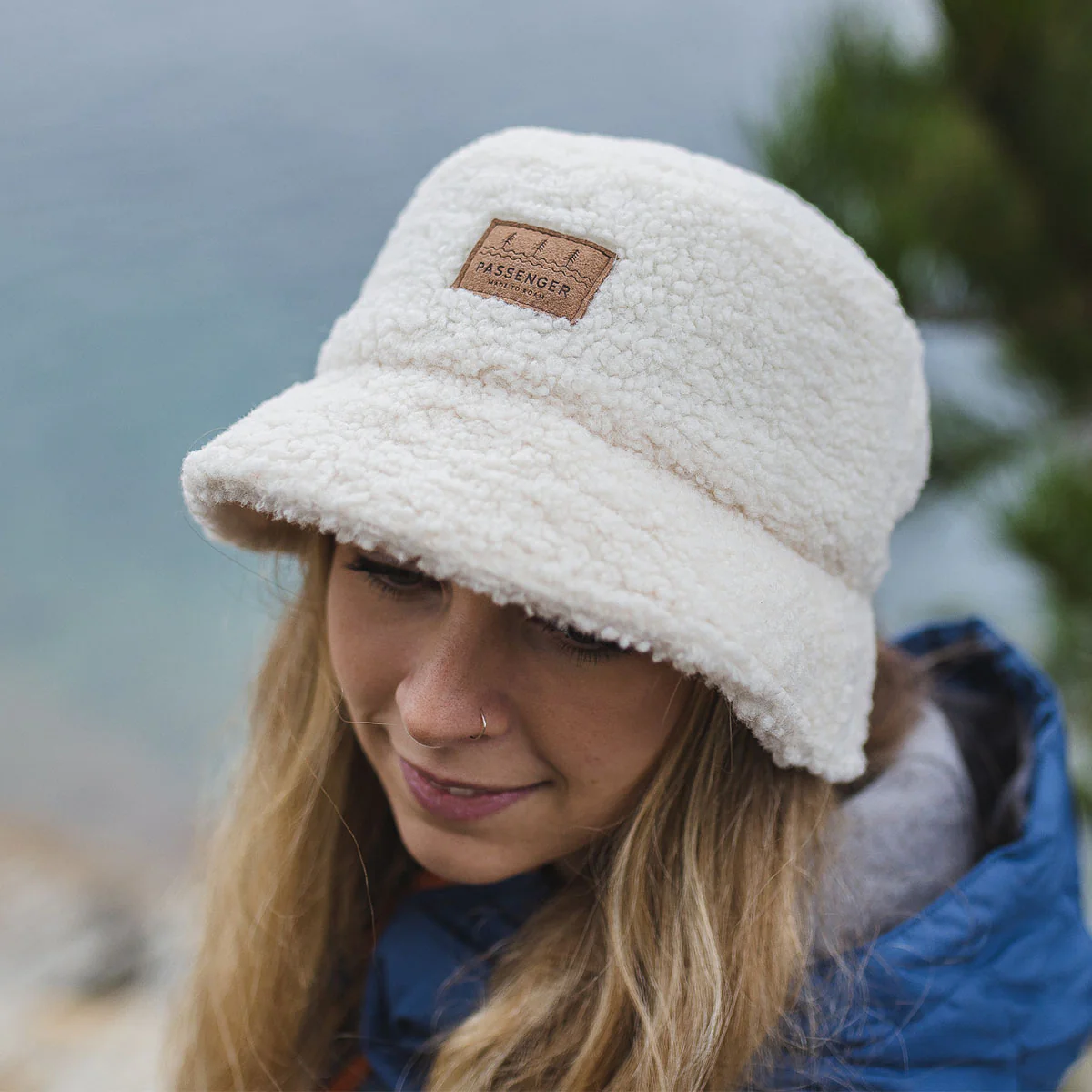 Snowfall Sherpa Hat - Oatmeal - Image 3