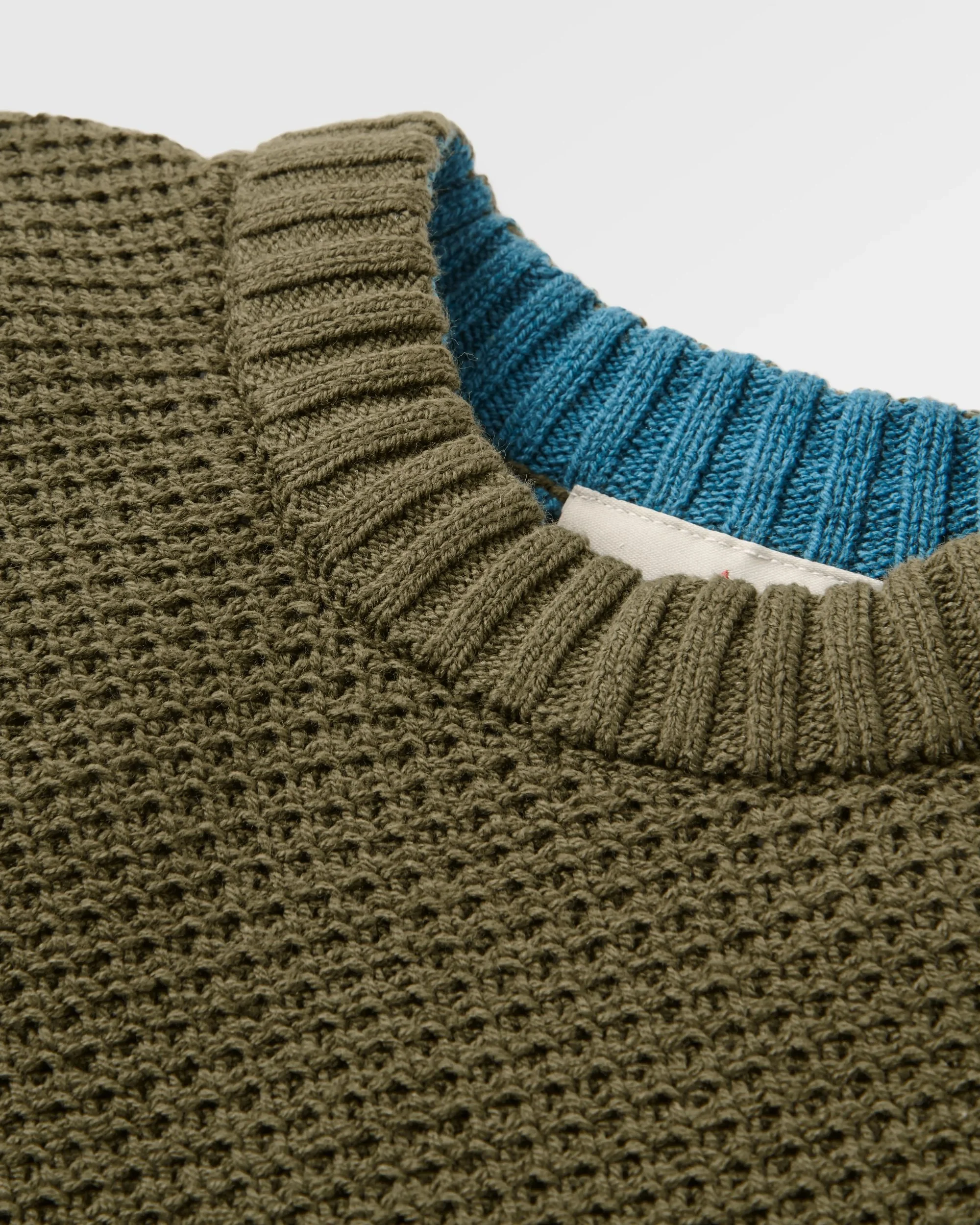 Swell Knitted Jumper - Khaki - Image 7