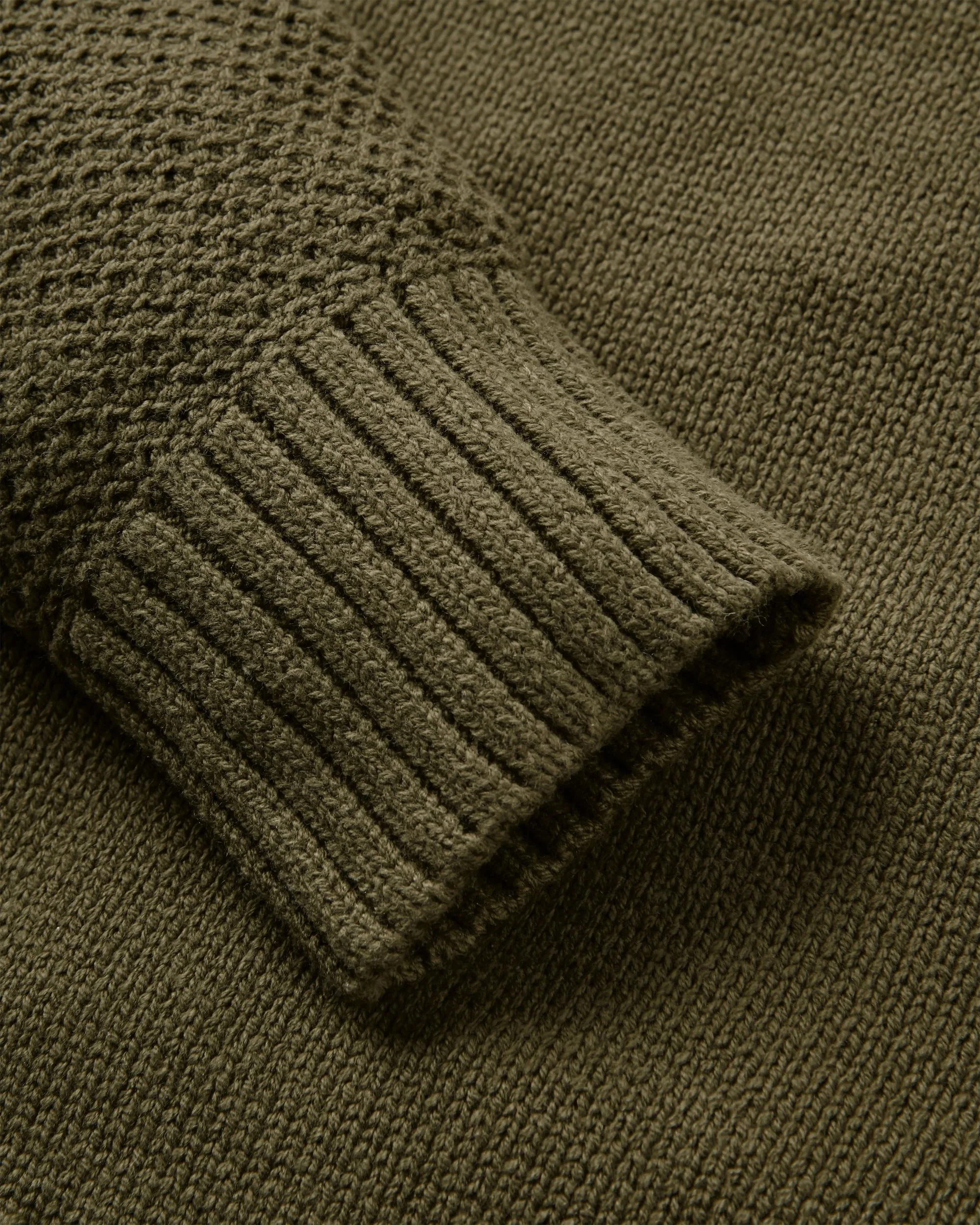 Swell Knitted Jumper - Khaki - Image 9