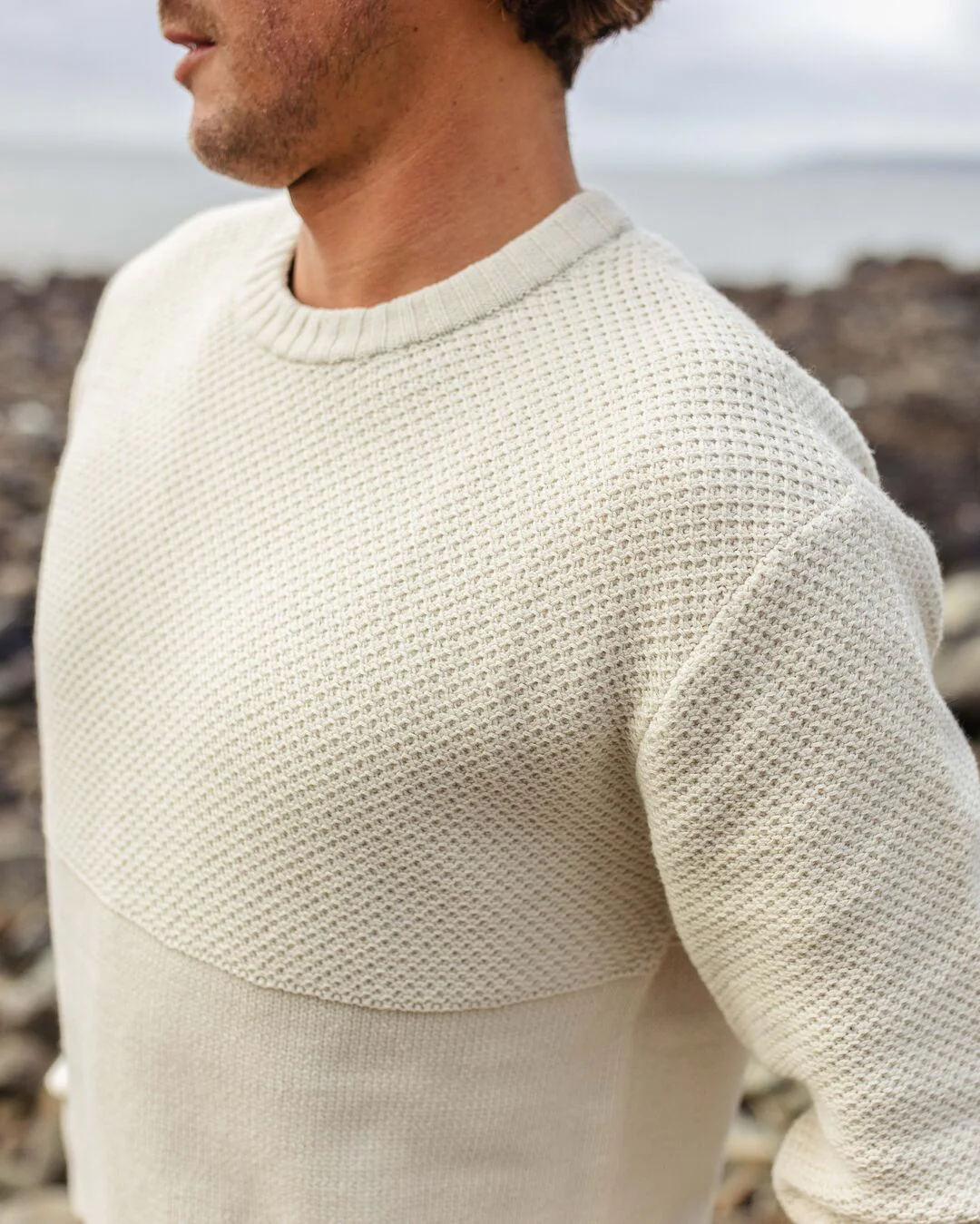 Swell Knitted Jumper - Off White - Image 3