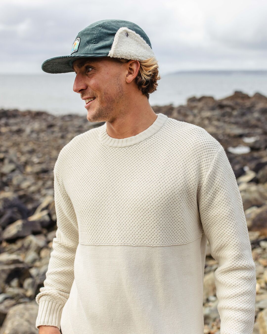 Swell Knitted Jumper - Off White - Image 7