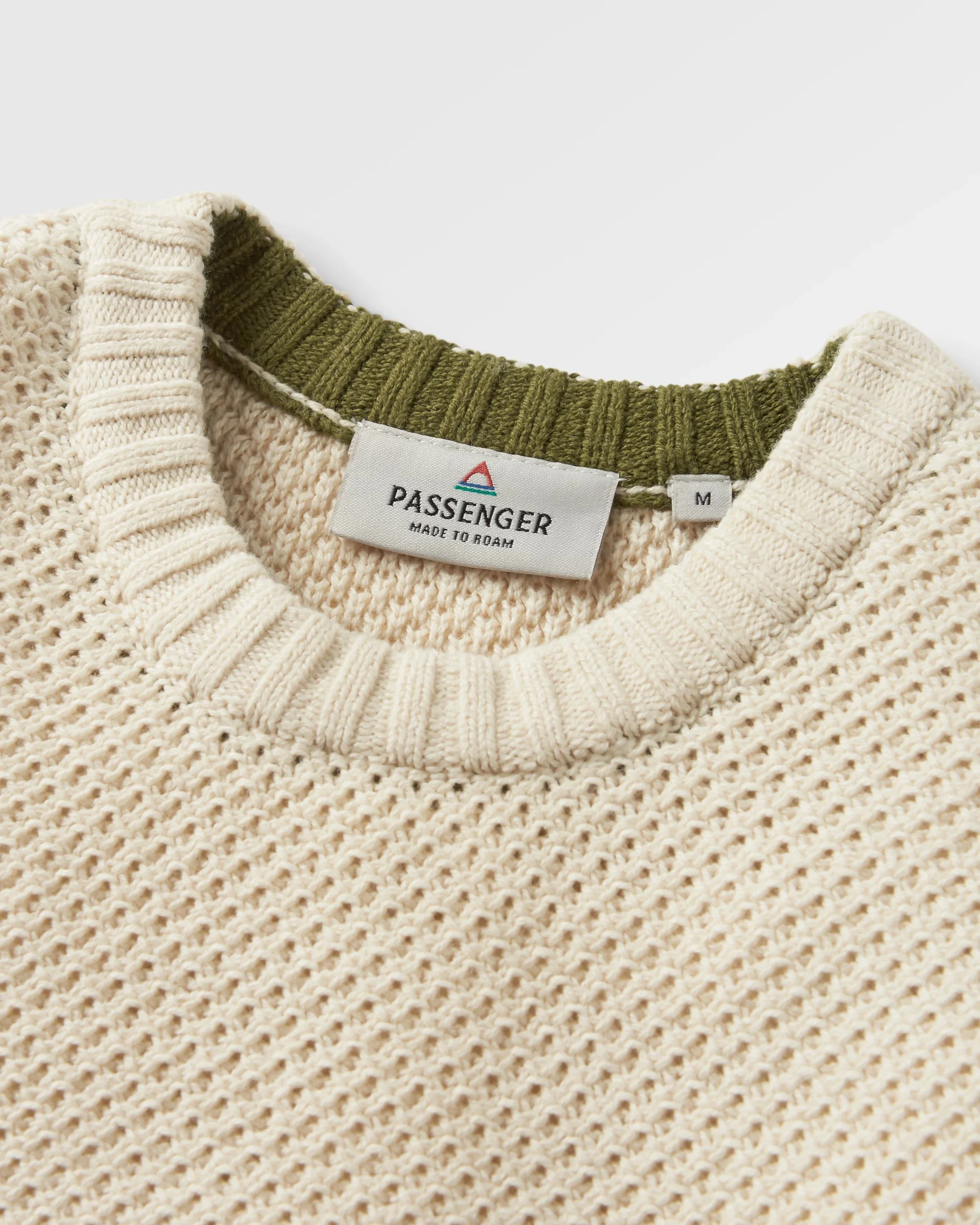 Swell Knitted Jumper - Off White - Image 9