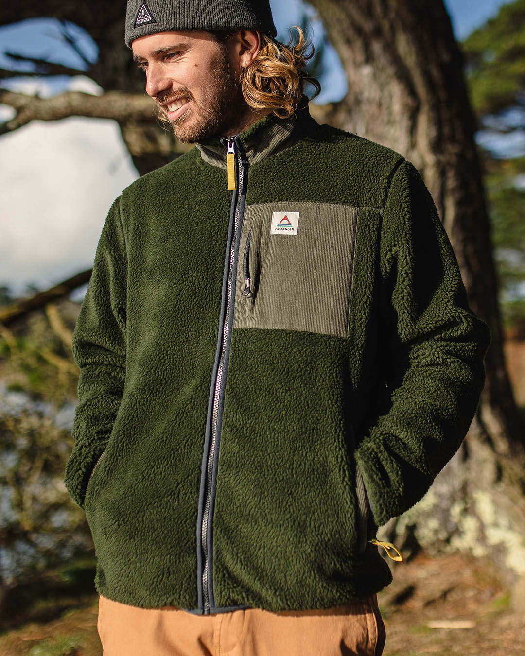 Trekker Deep-Pile Sherpa Fleece - Fir Tree - Image 5