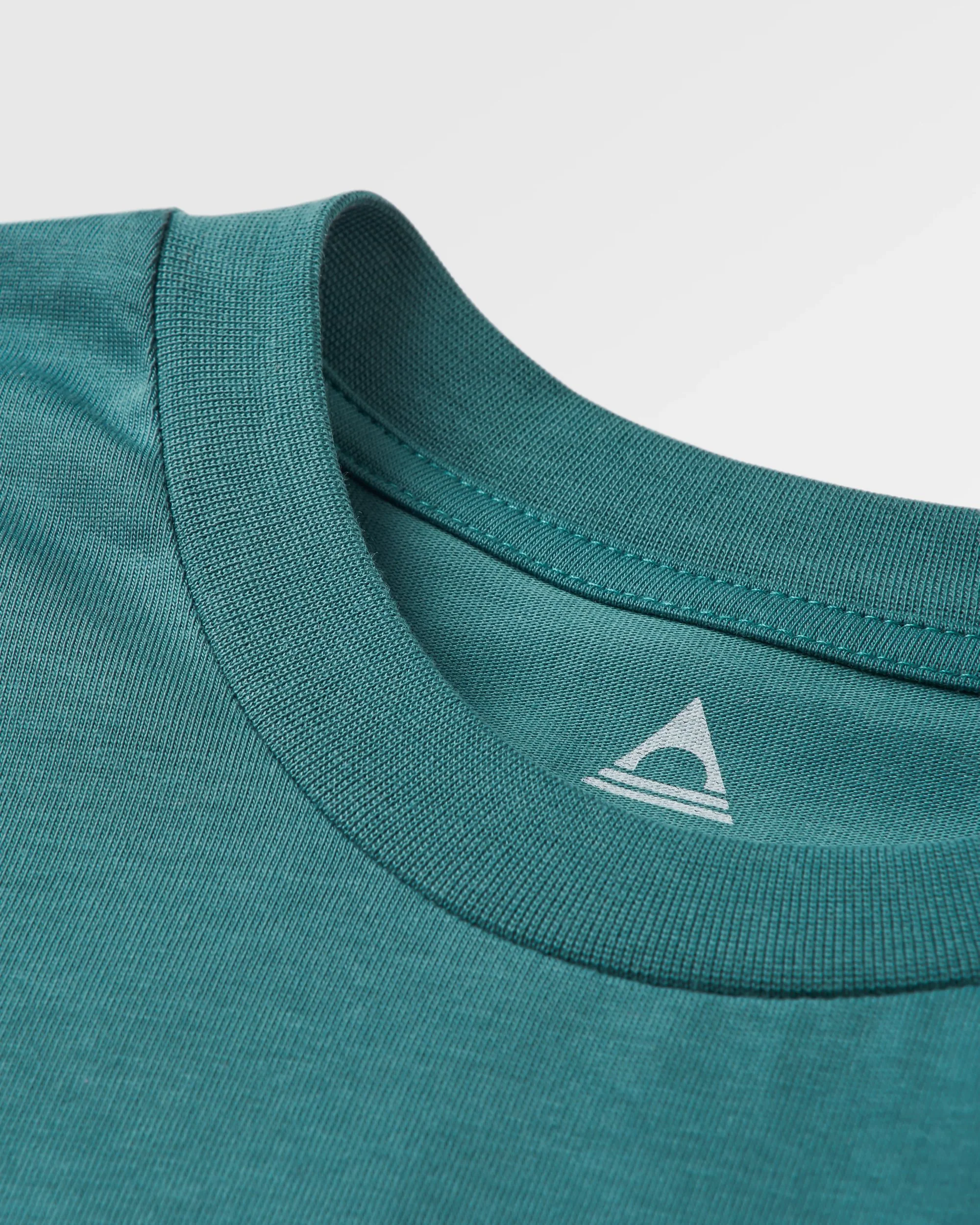 Vita Organic Cotton Relaxed Fit LS T-shirt - Deep Ocean - Image 8